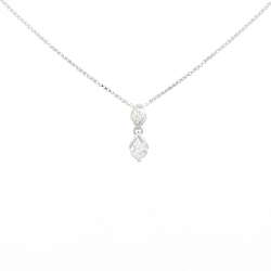 Dây chuyền kim cương PT900/PT850 0.18CT - Hàng hiệu Authentic