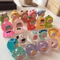 (2hand) Mới 99% Combo 21 charm MOI trang trí cute trưng bày 736865