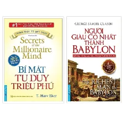 Sách - Combo Bí Mật Tư Duy Triệu Phú + Người Giàu Có Nhất Thành Babylon - Trí Việt - NENA2509 Blogmeo21025