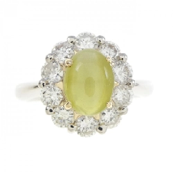 Nhẫn Chrysoberyl Cats PT900/K18YG 1.24CT 667769