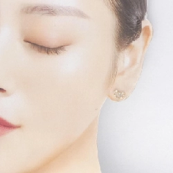 K18YG Bông tai kim cương hình trái tim 0.20CT - Hàng hiệu Chính hãng 873928