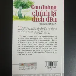 (Sách cũ) Con đường chính là đích đến - Chogyam Trungpa 1026022