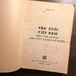 Văn xuôi Việt Nam trên con đường hiện thực xã hội chủ nghĩa (xb 1980) 552054
