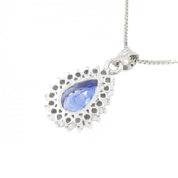 Dây chuyền Sapphire PT900/PT850 1.41CT - Hàng hiệu Chính hãng 857010