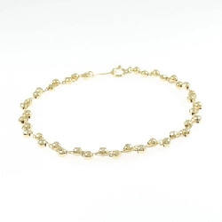 K18YG Vòng tay - Hàng hiệu Chính hãng 878986