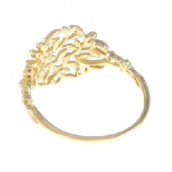 Nhẫn kim cương K18YG 0.04CT 671202