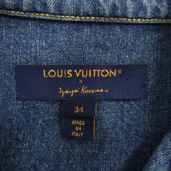 Louis Vuitton FOJA54GM1 Áo khoác denim Yayoi Kusama - Hàng hiệu Chính hãng 812056