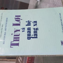 THỦY LỢI VÀ QUAN HỆ LÀNG XÃ  193827