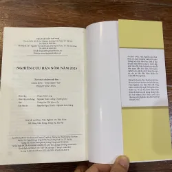 Nghiên cứu Hán Nôm năm 2025 971593