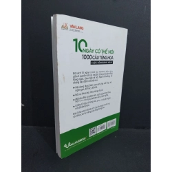 10 ngày có thể nói 1000 câu tiếng Hoa cuộc sống hàng ngày mới 80% ố 2017 HCM2811 TS. Phạm Xuân Thành HỌC NGOẠI NGỮ 338939