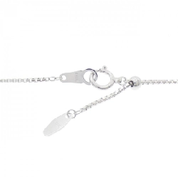 K18WG Chữ cái M Dây chuyền kim cương 0.43CT - Hàng hiệu Chính hãng 855971