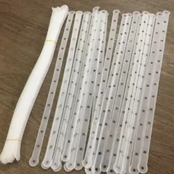 Combo 30 dây nhựa mix đồ, màu trắng, dây phối đồ 589592