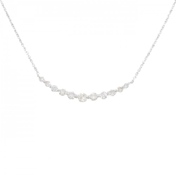 K18WG Dây chuyền kim cương 0.50CT - Hàng hiệu Chính hãng