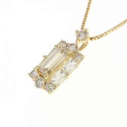 K18YG Dây chuyền kim cương 0.19CT - Hàng hiệu Chính hãng 863658