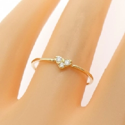 Nhẫn kim cương hình trái tim K18YG 0.05CT - Hàng hiệu chính hãng 854977