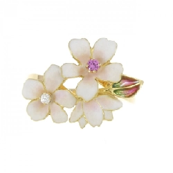 Nhẫn Đá Màu Hoa Nakajima Kunio CT - Hàng hiệu Chính hãng 837273