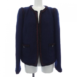 Jacket không cổ CHANEL P36021V24261 09A