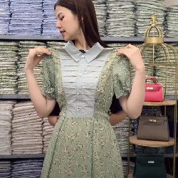 Váy lụa dành cho bạn nữ size M 13265