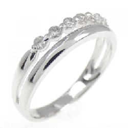 Nhẫn kim cương K18WG 0.16CT