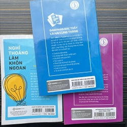 Combo 3 sách: Nghĩ thoáng làm khôn ngoan - Đàm phán bậc thầy cả hai cùng thắng 273435