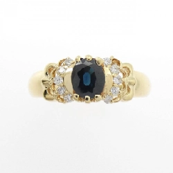 Nhẫn Sapphire K18YG 0.56CT - Hàng hiệu Chính hãng 850396