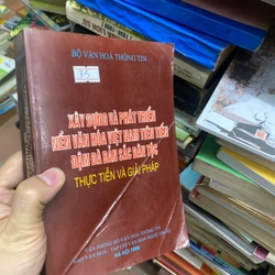 Sách Xây dựng và phát triển nền văn hóa Việt Nam tiên tiến đậm đà bản sắc dân tộc 313221