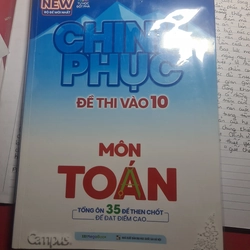 Toán - Chinh phục đề thi vào 10 (MỚI 100%)