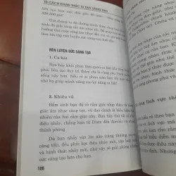 Tony Buzan - 10 CÁCH ĐÁNH THỨC TƯ DUY SÁNG TẠO 1020026