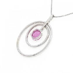 K14WG Nhẫn Ruby 0.56CT - Hàng hiệu Chính hãng 860251