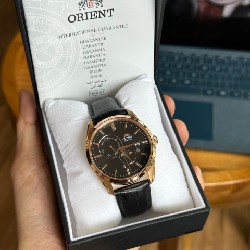 Đồng Hồ Orient Sun and Moon Gen 5 Black Gold 15126