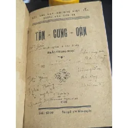 Tần cung oán - Phác Trung Ngọc giải nghĩa và phê bình xuất bản 1933 ( sách đóng bìa còn bìa gốc ) 561775