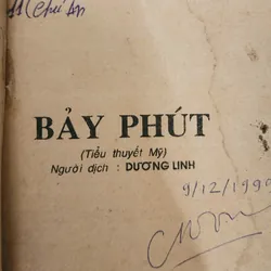 Tiểu thuyết Mỹ của Irwing Wallace: BẢY PHÚT 716903