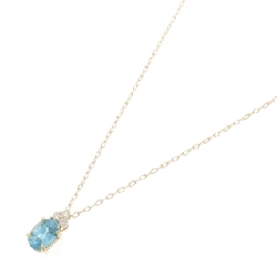 K18YG Zircon Necklace 1.19CT - Hàng hiệu Chính hãng 861134