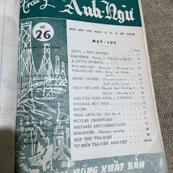 Học báo Anh Ngữ | Lê Bá Kông  | 10 số từ 21-30, chất lượng tốt 570475
