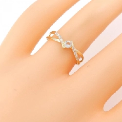 Nhẫn Aquamarine K18YG - Hàng hiệu Authentic 860441