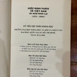 Hiệp định Paris về việt nam 30 năm nhìn lại (1973-2003) (k3) 558847