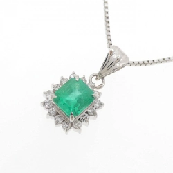 Dây chuyền ngọc lục bảo PT900/PT850 0.69CT - Hàng hiệu Authentic 857754