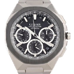 Đồng hồ GPS sóng điện Citizen Attesa Satellite Wave F950-00CW901/CC4104-53E TI Solar Quartz - Hàng hiệu Chính hãng