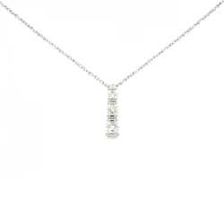 K18WG Dây chuyền kim cương 0.40CT - Hàng hiệu Chính hãng