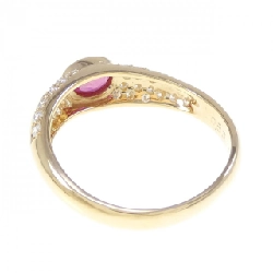 Nhẫn ruby K18YG 0.53CT 670680