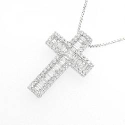 Dây chuyền kim cương 750WG/K18WG 0.87CT - Hàng hiệu Chính hãng 858578