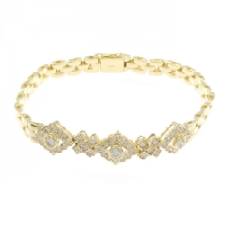 K18YG Vòng tay kim cương 0.77CT - Hàng hiệu Chính hãng 872768