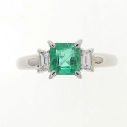 Nhẫn Emerald PT900 0.470CT - Hàng hiệu Chính hãng 852855