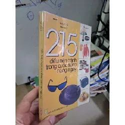 215 điều nên tránh trong cuộc sống hàng ngày - Ngọc Tố KHOA HỌC ĐỜI SỐNG HCM0910