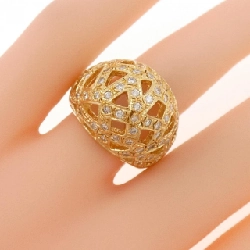 Nhẫn kim cương K18YG 0.82CT - Hàng hiệu Authentic 851104