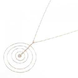 K18PG Dây chuyền kim cương 0.15CT - Hàng hiệu Chính hãng 860181