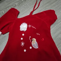 Váy nhung bé gái 957491