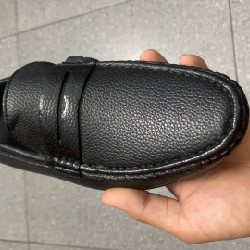 Giày lười da nhẵn size 42. 13199