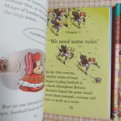COMBO USBORNE YOUNG READING: FROGS – GLADIATORS – THE STORY OF FOOTBALL – HANSEL & GRETEL 961690