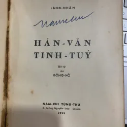 HÁN VĂN TINH TÚY - LÃNG NHÂN 561616